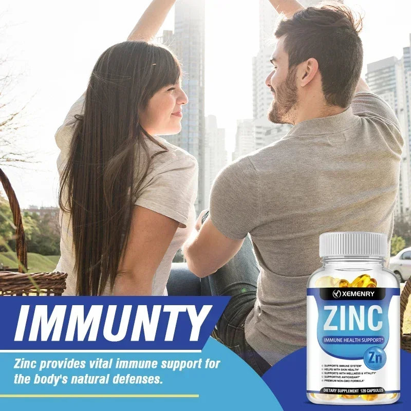 Zinc Hair Skin Immune Capsules