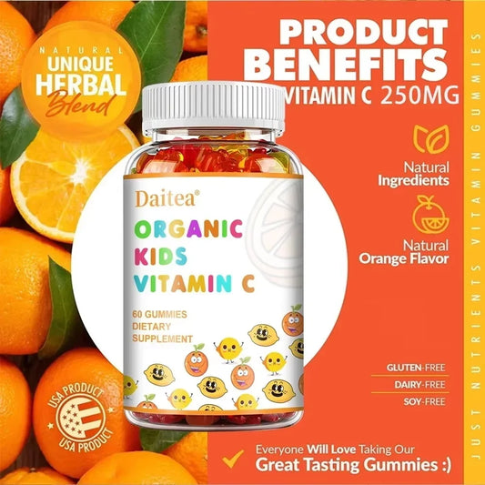 Organic Vitamin C for Growth & Development