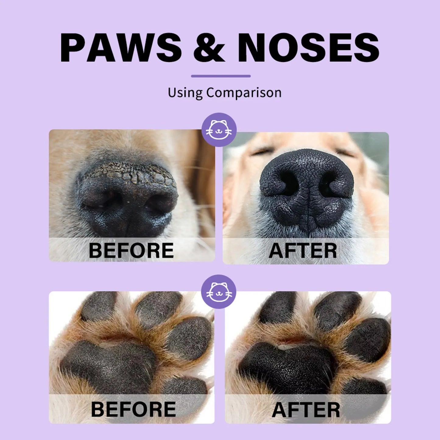 Pet Paw Moisturizing Cream Natural Formula