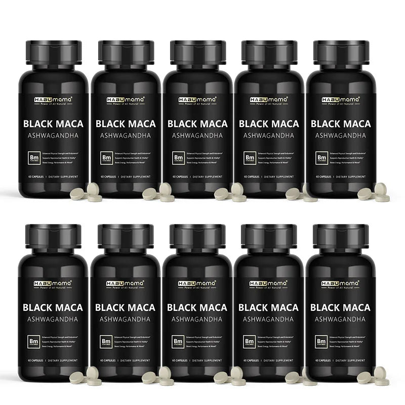 Organic Black Maca Energy Tablets