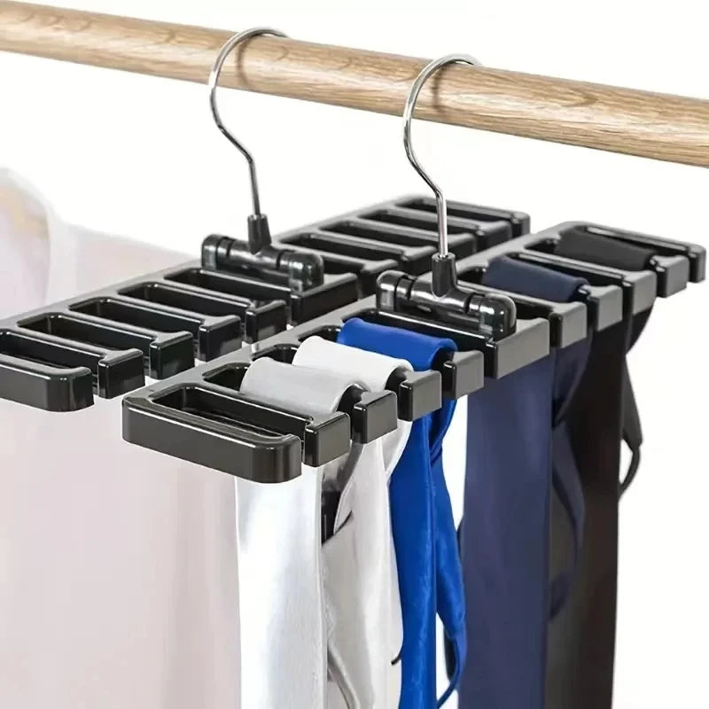 Rotating Tie and Belt Hanger