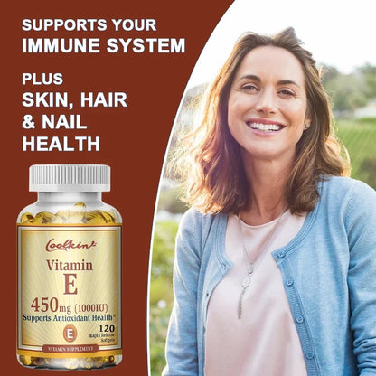 Vitamin E Capsules for Firming & Radiance