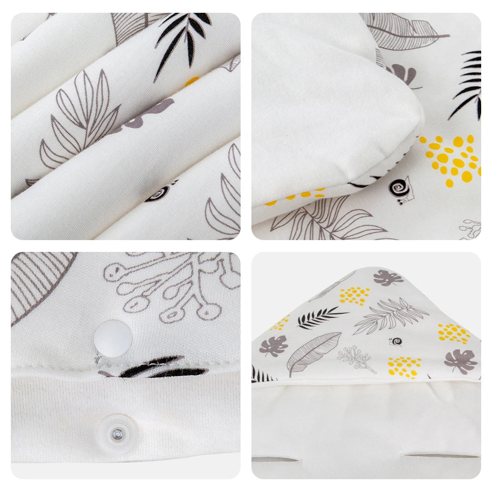 Newborn Baby Blanket with Windproof Hood