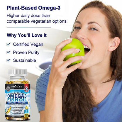 Heart Brain Health Omega-3 Supplement