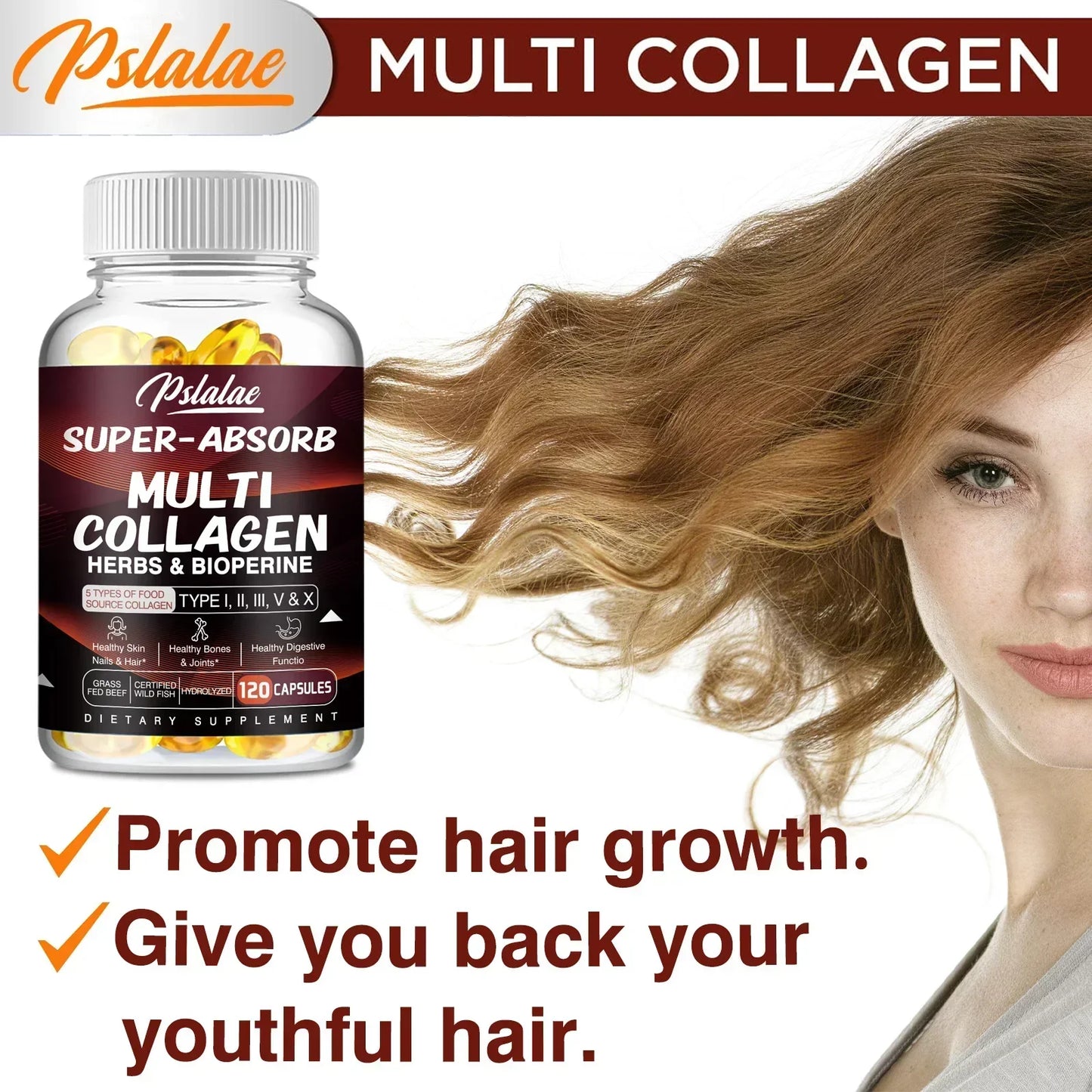 Organic Multi Collagen with Piperine for Absorption