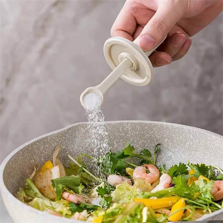 Glass Seasoning Jar with Spoon