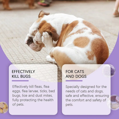 Natural Pet Flea Mite Spray