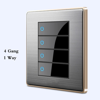 Brushed Stainless Steel Wall Switch