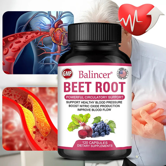 Natural Beet Root Supplement for Energy & Heart