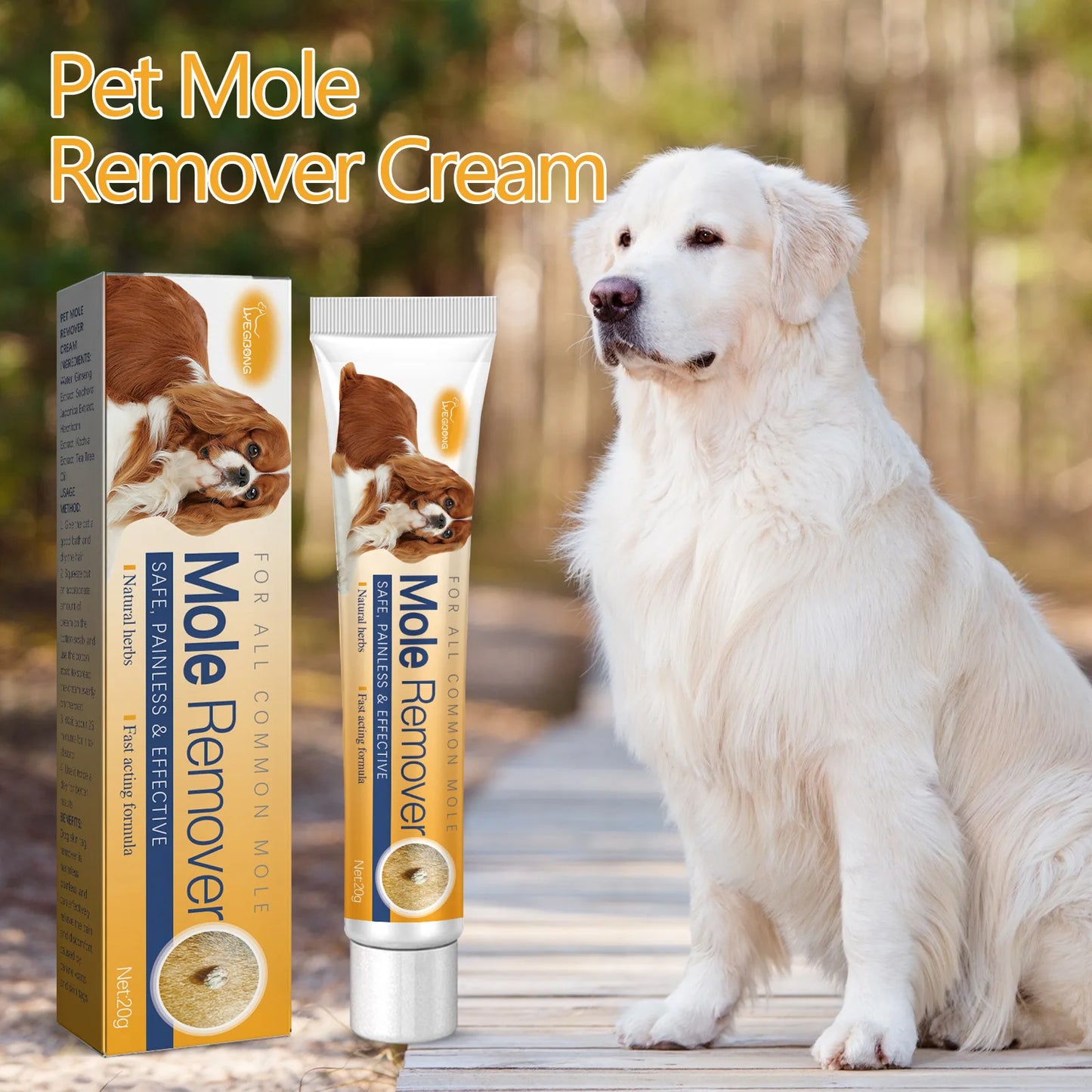 Natural Pet Wart Remover Cream