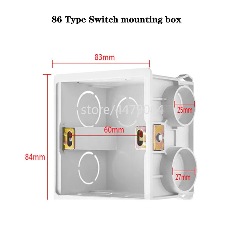 Brushed Stainless Steel Wall Switch