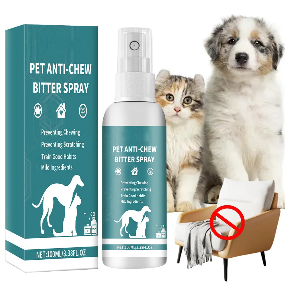 Natural Dog Anti-Chew Training Spray