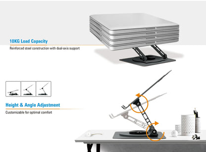 Detachable Laptop Riser Notebook Holder
