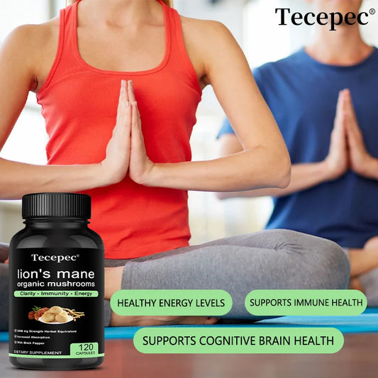 Lion’s Mane Organic Mushroom Supplement
