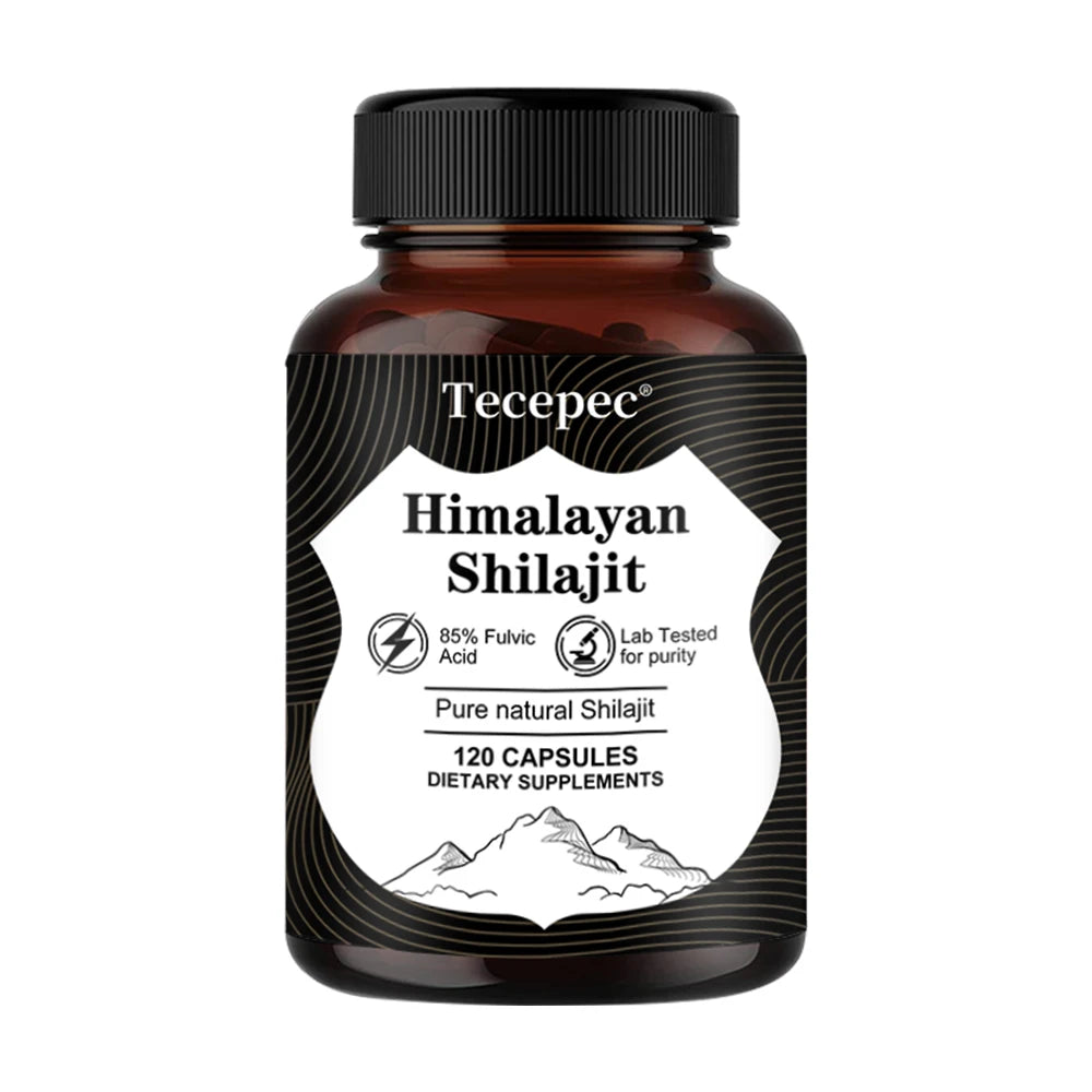 Natural Himalayan Shilajit Energy Capsules