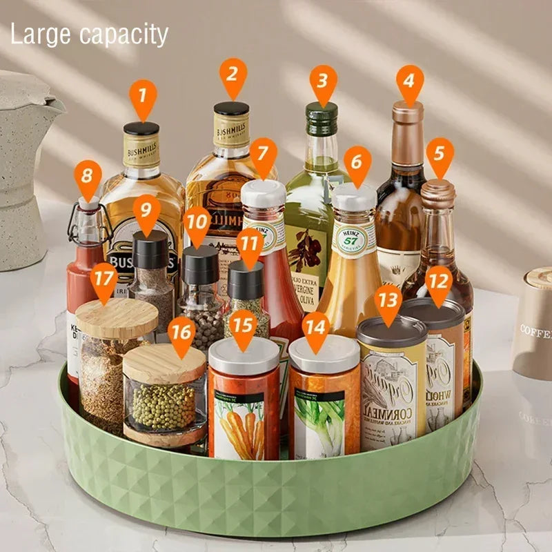 360° Rotating Seasoning Storage Rack