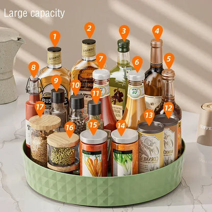 360° Rotating Seasoning Storage Rack