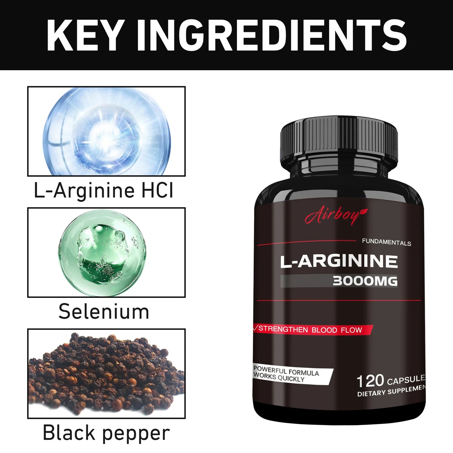 L-Arginine Men's Energy Capsules