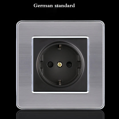 Brushed Stainless Steel Wall Switch