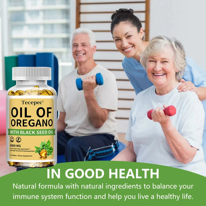 Oregano Black Seed Health Supplement