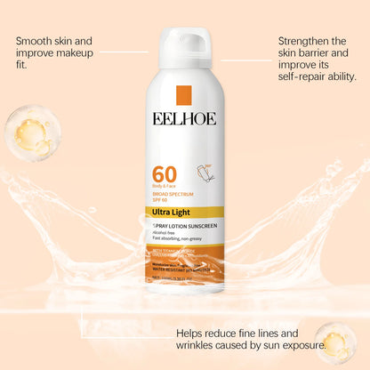 EELHOE Vitamin E Sunscreen Spray for Long-Lasting Skin Protection