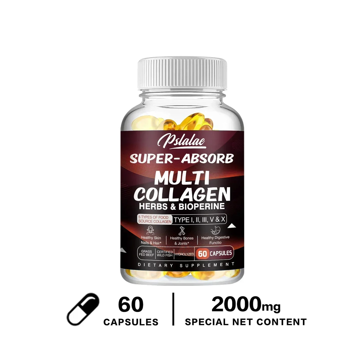 Organic Multi Collagen with Piperine for Absorption