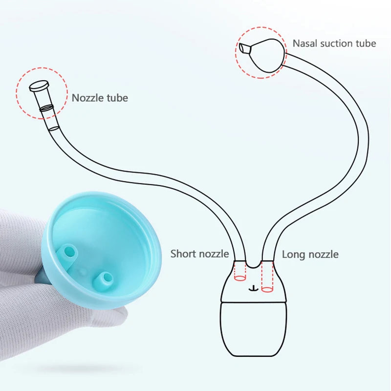 Convenient Baby Nasal Suction Mucus Cleaner