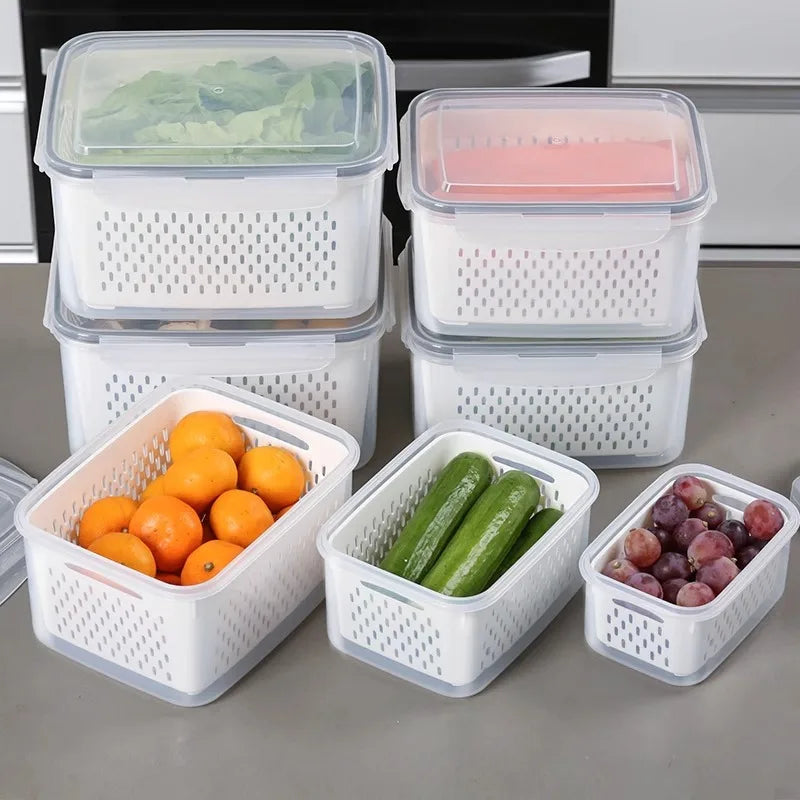 Refrigerator Vegetable Fruit Storage Boxes