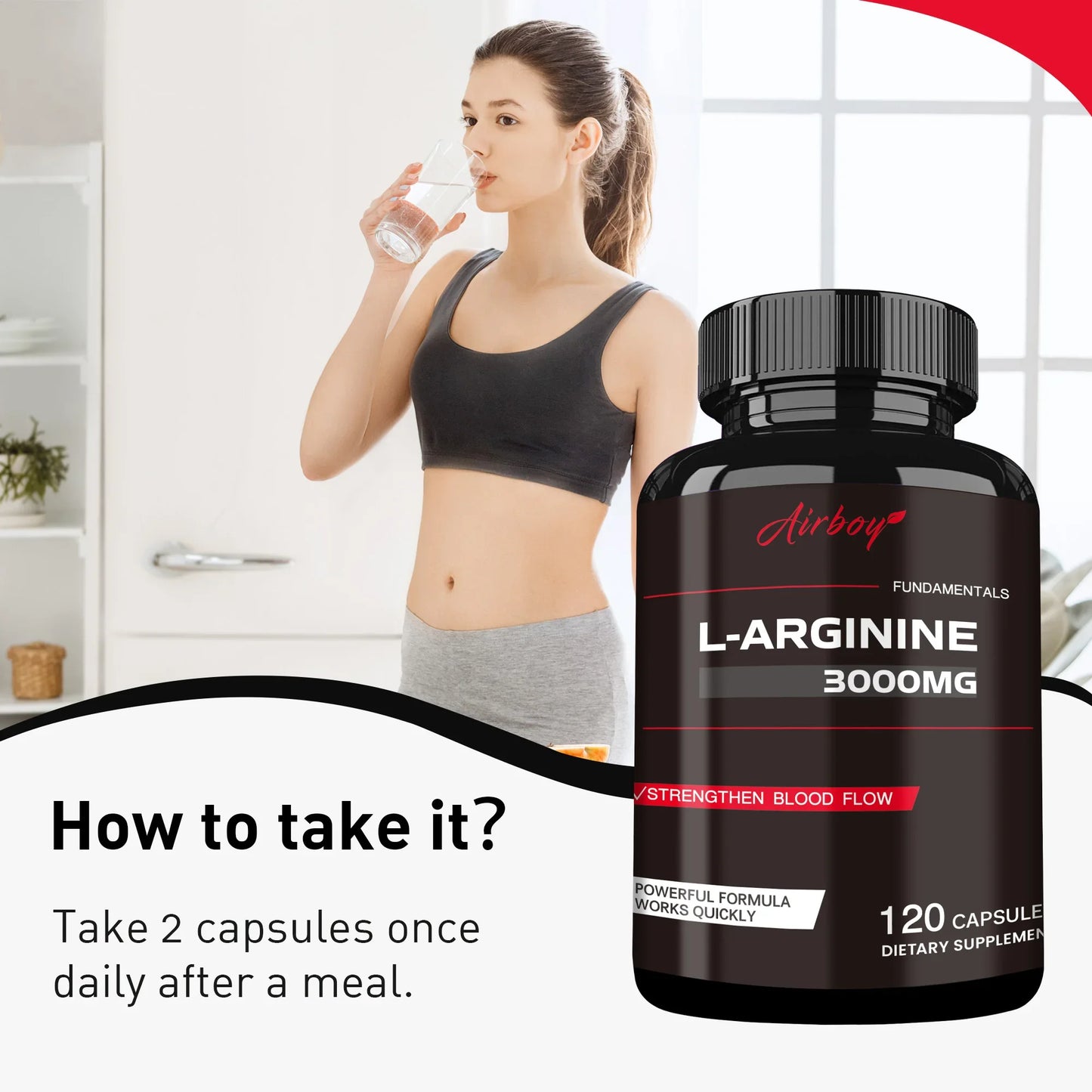 L-Arginine Men's Energy Capsules
