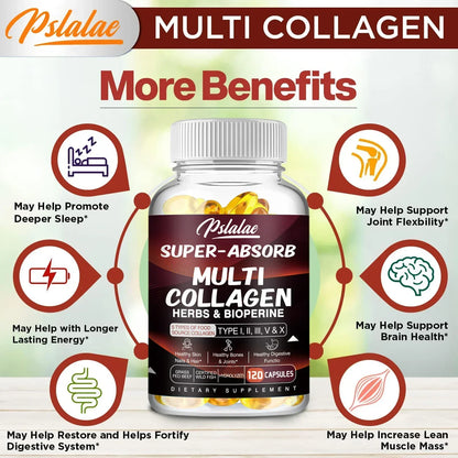Organic Multi Collagen with Piperine for Absorption