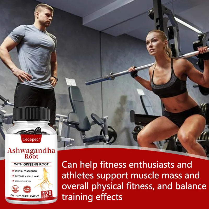 Organic Ashwagandha Herbal Energy Supplement