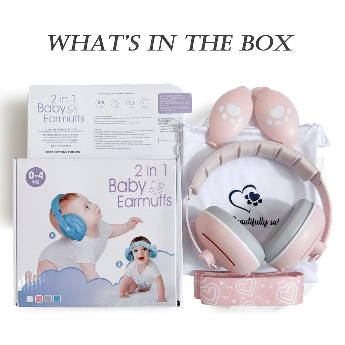 Infant Noise-Canceling Earplugs for Babies