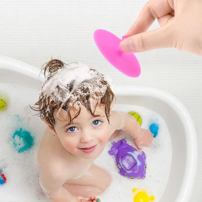 Soft Silicone Shampoo Brush for Baby
