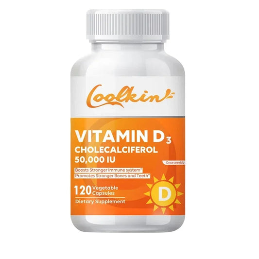 Vitamin D3 50,000 IU for Bone & Immunity