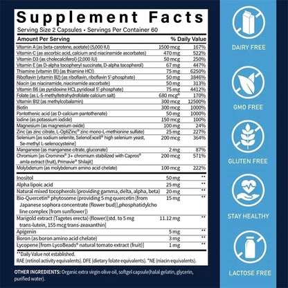 Heart Health Vitamin Supplement Formula