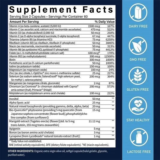 Heart Health Vitamin Supplement Formula