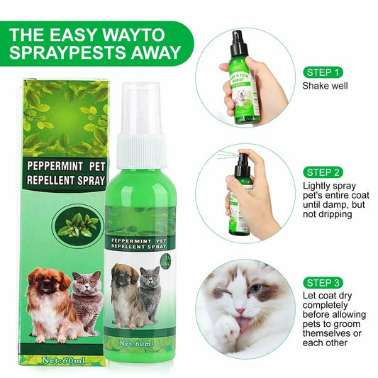 Pet Care Flea Spray with Natural Oils