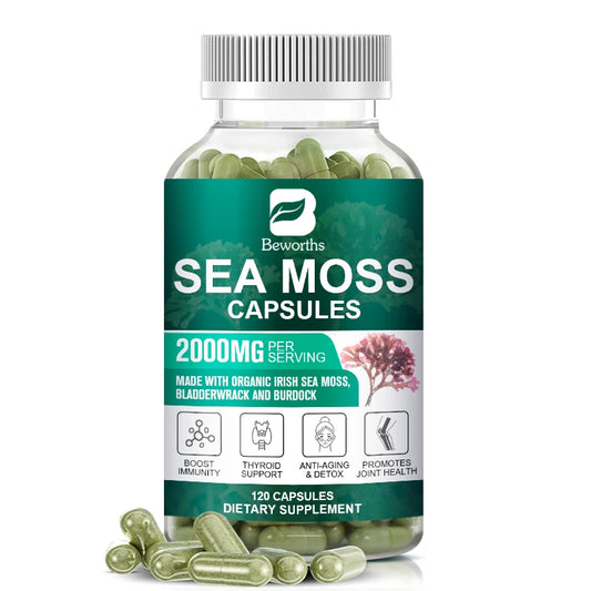 Beworths Organic Sea Moss Capsules