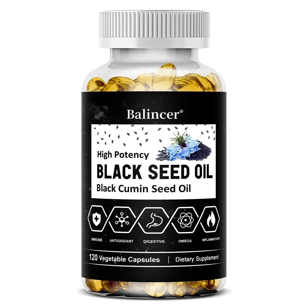 Organic Black Seed Oil Capsules