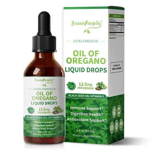 Organic Oregano Oil with Black Seed & Vitamin E
