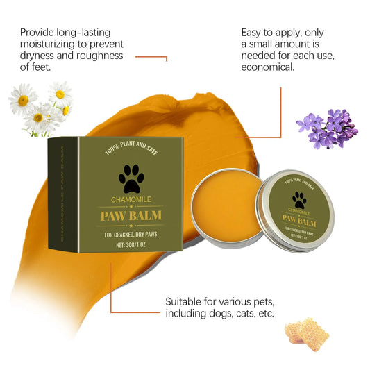 Natural Dog Paw Protection Balm