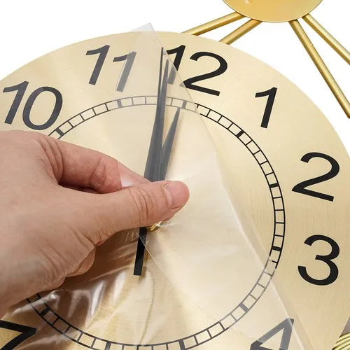3D Metal Art Wall Clock