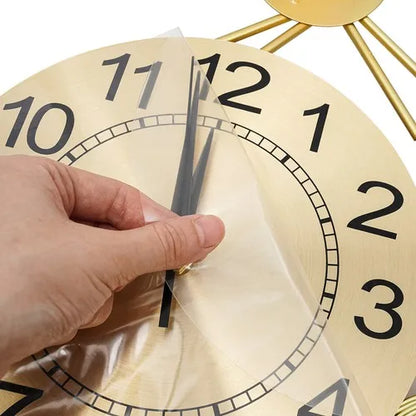 3D Metal Art Wall Clock