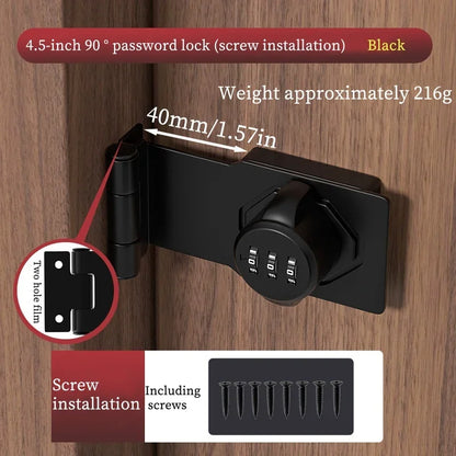 4.5-Inch Slide Bolt Lock