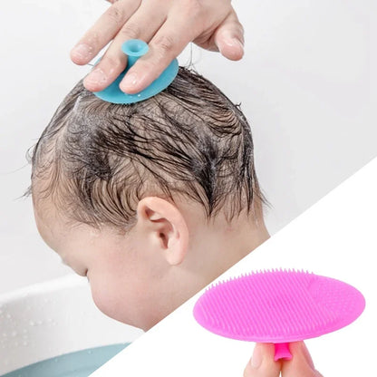 Soft Silicone Shampoo Brush for Baby