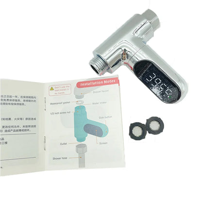 Self-Powered Water Temperature Meter