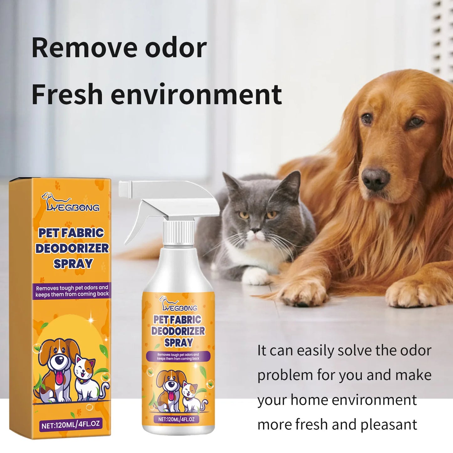 Pet Odor Neutralizer Natural Formula Spray