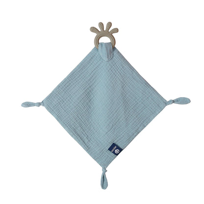 Baby Soother Towel & Muslin Cotton Bib