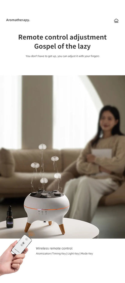 Dynamic Flame Aroma Diffuser