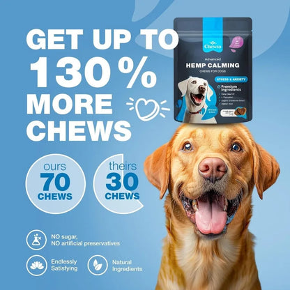 Natural Dog Calming Treats with Melatonin
